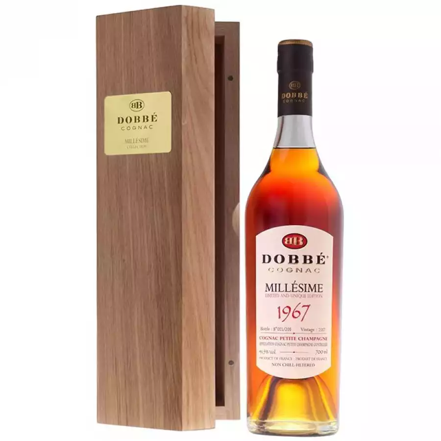 Dobbe Millesime Collection 1967 Cognac